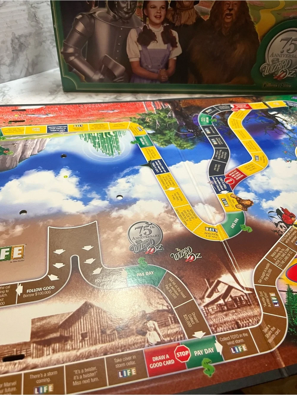 The Game of Life Wizard of Oz 75th Anniversary Collector's Edition - Green